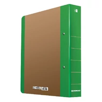 Gyűrűskönyv DONAU Life A/4 50 mm 2 gyűrű karton neon zöld-barna Gyűrűskönyv DONAU Life A/4 50 mm 2 gyűrű karton neon zöld-barna