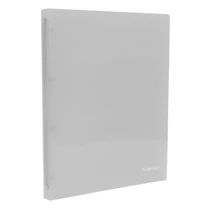 Gyűrűskönyv E-COLLECTION A/4 20 mm 4 gyűrű PP átlátszó Gyűrűskönyv E-COLLECTION A/4 20 mm 4 gyűrű PP átlátszó