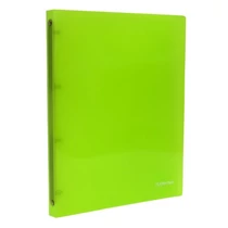 Gyűrűskönyv E-COLLECTION A/4 20 mm 4 gyűrű PP zöld Gyűrűskönyv E-COLLECTION A/4 20 mm 4 gyűrű PP zöld