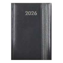 Határidőnapló ALISCA Rebel varrott A/5 napi fehér lapos szürke 2026. Határidőnapló ALISCA Rebel varrott A/5 napi fehér lapos szürke 2026.