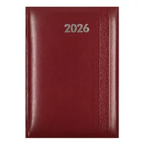 Határidőnapló ALISCA Rebel varrott B/5 napi fehér lapos bordó 2026. Határidőnapló ALISCA Rebel varrott B/5 napi fehér lapos bordó 2026.