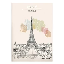 Határidőnapló LIZZY CARD B/6 heti keménytáblás Paris 2026. Határidőnapló LIZZY CARD B/6 heti keménytáblás Paris 2026.