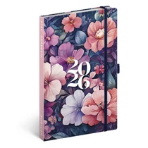 Határidőnapló REALSYSTEM 130x210 mm 2 hét oldalpáronként sárga lapos Bouquet 2026. Határidőnapló REALSYSTEM 130x210 mm 2 hét oldalpáronként sárga lapos Bouquet 2026.