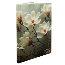 Határidőnapló REALSYSTEM Picture B/5 heti fehér lapos Magnólia 2026. Határidőnapló REALSYSTEM Picture B/5 heti fehér lapos Magnólia 2026.