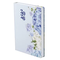 Határidőnapló TOPTIMER Joy J022 B/6 napi fehér lapos Harangvirág 3D 2026. Határidőnapló TOPTIMER Joy J022 B/6 napi fehér lapos Harangvirág 3D 2026.