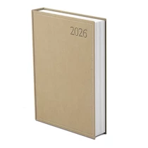 Határidőnapló TOPTIMER Traditional T020 B/5 napi fehér lapos bézs 2026. Határidőnapló TOPTIMER Traditional T020 B/5 napi fehér lapos bézs 2026.