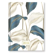 Határidőnapló VECTRALINE Softy flowers turquise B/6 napi fehér lapos 2026. Határidőnapló VECTRALINE Softy flowers turquise B/6 napi fehér lapos 2026.