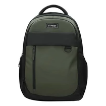Hátizsák STREET Round Stone zöld Hátizsák STREET Round Stone zöld