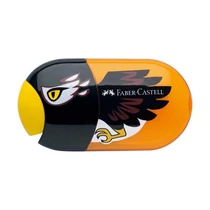 Hegyező FABER-CASTELL 1835 2 lyukú tartályos radírral sas minta Hegyező FABER-CASTELL 1835 2 lyukú tartályos radírral sas minta
