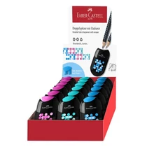Hegyező FABER-CASTELL kéttónusú műanyag dupla tartályos Hegyező FABER-CASTELL kéttónusú műanyag dupla tartályos