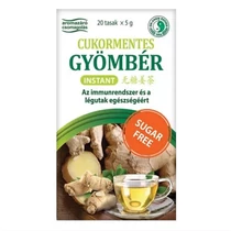 Herbatea instant DR CHEN Gyömbér cukormentes 20 filter/doboz Herbatea instant DR CHEN Gyömbér cukormentes 20 filter/doboz