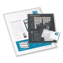 Hideglamináló fólia DJOIS 54x86 mm átlátszó 10 darabos