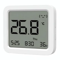 Hő és páratartalom mérő XIAOMI Mi Temperature And Humidity Monitor 3 Mini fehér