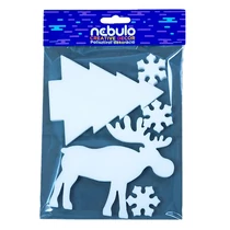 Hungarocell dekoráció NEBULO karácsonyi mix 5 darabos Hungarocell dekoráció NEBULO karácsonyi mix 5 darabos