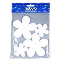 Hungarocell dekoráció NEBULO virágok 4 darabos