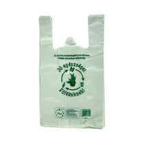 Ingvállas táska lebomló PLA 26,5x50x14cm vastag Jó egészséget Földünknek felirattal 100 darabos Ingvállas táska lebomló PLA 26,5x50x14cm vastag Jó egészséget Földünknek felirattal 100 darabos