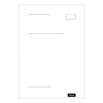 Iratgyűjtő OPTIMA A/4 90 g fehér