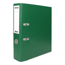 Iratrendező OPTIMA A/4 75 mm élvédő sínnel zöld Iratrendező OPTIMA A/4 75 mm élvédő sínnel zöld