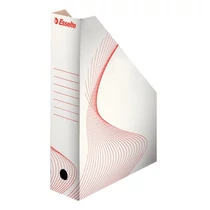 Irattartó papucs ESSELTE 80 mm karton összehajtható fehér Irattartó papucs ESSELTE 80 mm karton összehajtható fehér