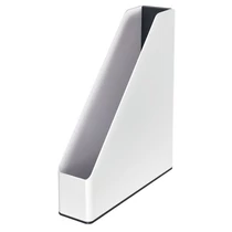 Irattartó papucs LEITZ Wow 73 mm műanyag fehér/fekete Irattartó papucs LEITZ Wow 73 mm műanyag fehér/fekete