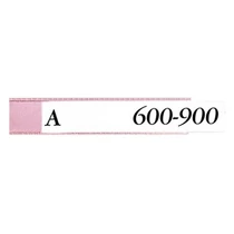 Irattartó tálca címketok DJOIS 30x150mm öntapadós címkével 10 darabos