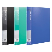 Iratvédő mappa DELI A/4 10 zsebes PP vegyes színekben Iratvédő mappa DELI A/4 10 zsebes PP vegyes színekben