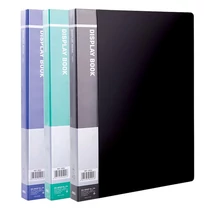 Iratvédő mappa DELI A/4 40 zsebes PP vegyes színekben Iratvédő mappa DELI A/4 40 zsebes PP vegyes színekben