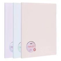 Iratvédő mappa DELI Colorful A/4 30 zsebes PP vegyes pasztell színekben Iratvédő mappa DELI Colorful A/4 30 zsebes PP vegyes pasztell színekben