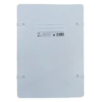 Irományfedél szalagos CLARISSA 1050 g fehér