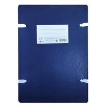 Irományfedél szalagos CLARISSA 1050 g kék