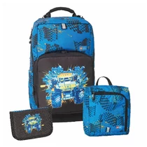 Iskolatáska szett LEGO Optimo 3 részes City Go Big tornazsákkal és felszerelt tolltartóval Iskolatáska szett LEGO Optimo 3 részes City Go Big tornazsákkal és felszerelt tolltartóval