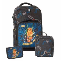 Iskolatáska szett LEGO Optimo 3 részes Ninjago Arin tornazsákkal és felszerelt tolltartóval Iskolatáska szett LEGO Optimo 3 részes Ninjago Arin tornazsákkal és felszerelt tolltartóval