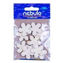 Karton dekoráció NEBULO mini virágok 10 darabos Karton dekoráció NEBULO mini virágok 10 darabos