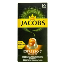 Kávékapszula JACOBS Nespresso Espresso 7 Classico 52 g 10 darab/doboz Kávékapszula JACOBS Nespresso Espresso 7 Classico 52 g 10 darab/doboz