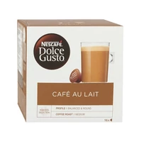 Kávékapszula NESCAFE Dolce Gusto Café au Lait 16 kapszula/doboz Kávékapszula NESCAFE Dolce Gusto Café au Lait 16 kapszula/doboz