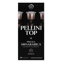 Kávékapszula PELLINI Top Nespresso Alu (10 x 5,5 gr) 55 g