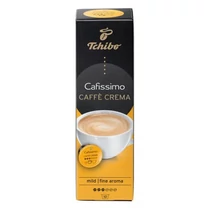 Kávékapszula TCHIBO Cafissimo Caffé Crema Fine Aroma 10 kapszula/doboz Kávékapszula TCHIBO Cafissimo Caffé Crema Fine Aroma 10 kapszula/doboz