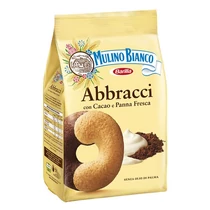 Keksz MULINO BIANCO abbracci krémes kakaós 350 g Keksz MULINO BIANCO abbracci krémes kakaós 350 g