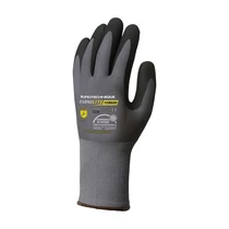 Kesztyű mártott COVERGUARD Eurolite mikrohabosított nitril szürke/fekete 9-es 2 darab/pár Kesztyű mártott COVERGUARD Eurolite mikrohabosított nitril szürke/fekete 9-es 2 darab/pár