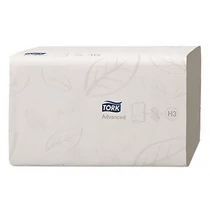 Kéztörlő hajtogatott TORK Soft Singlefold  Advanced  H3 "Z" 2 rétegű Kéztörlő hajtogatott TORK Soft Singlefold  Advanced  H3 "Z" 2 rétegű