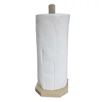 Kéztörlő tartó álló fa 30 cm