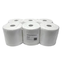 Kéztörlő tekercses VECTRALINE Standard maxi 19 cm 2 rétegű 80 m 400 lap 100% cellulóz hófehér 6 tekercs/csomag