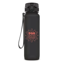 Kulacs ARS UNA műanyag matt BPA-mentes motivációs 1 liter Dark grey Kulacs ARS UNA műanyag matt BPA-mentes motivációs 1 liter Dark grey