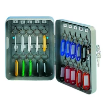 Kulcsszekrény DONAU fém 160x200x80 mm 20 kulcshoz szürke Kulcsszekrény DONAU fém 160x200x80 mm 20 kulcshoz szürke