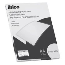 Lamináló fólia IBICO A/4 125 mikron fényes 100/csom