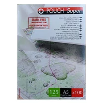 Lamináló fólia OPUS A/5 154x216mm 125 mikron fényes 100/dob