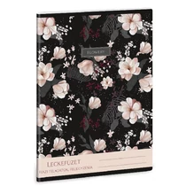 Leckefüzet ARS UNA A/5 32 lapos Flowery black Leckefüzet ARS UNA A/5 32 lapos Flowery black
