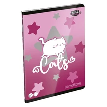 Leckefüzet LIZZYSULI A/5 40 lapos Kittok Stars Purrfect