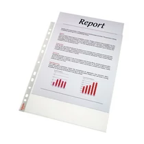 Lefűzhető genotherm ESSELTE luxus A/4 75 mikron víztiszta 100 darabos Lefűzhető genotherm ESSELTE luxus A/4 75 mikron víztiszta 100 darabos