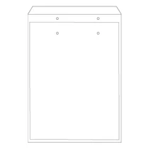 Légpárnás tasak No11/W1 szilikonos fehér 100x165mm